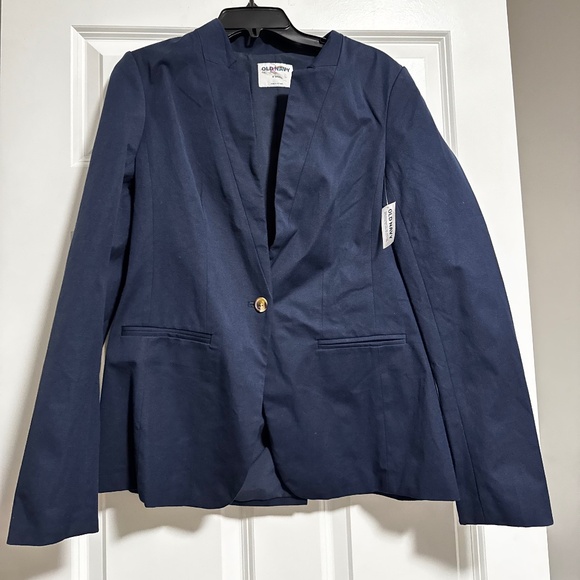 NWT! In the Navy Notched-Collar Pixie Blazer - Multiple Sizes 💙 - Picture 9 of 12